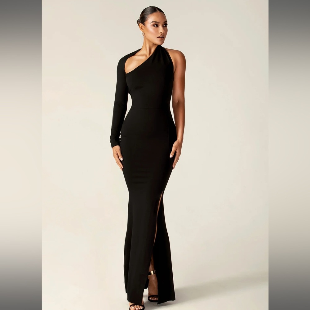 Alieva Lilux One Shoulder Modern Maxi Dress